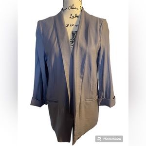 Lauren Conrad Grey Business Blazer (NWOT)